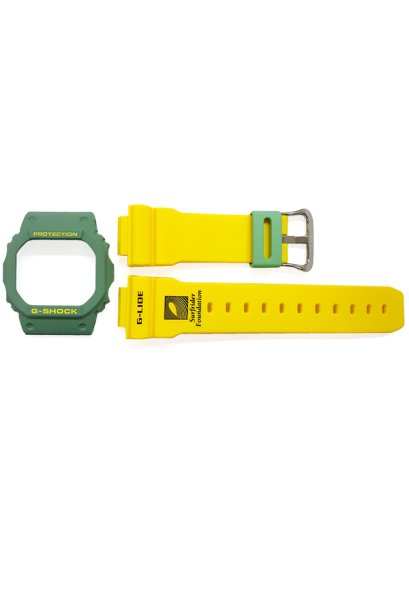 Casio G-Shock กรอบและสาย รุ่น GRX-5600SRF-3 SURFRIDER LIMITED EDITION (สีเขียว/เหลือง)